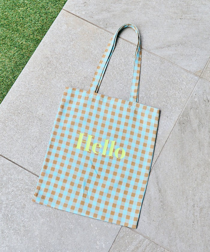 HELLO標誌托特包