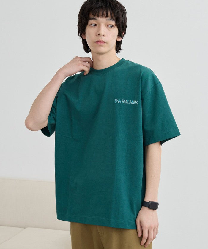 コーエン coen 【Parknik】プリントT (DK.GREEN) DK.GREEN