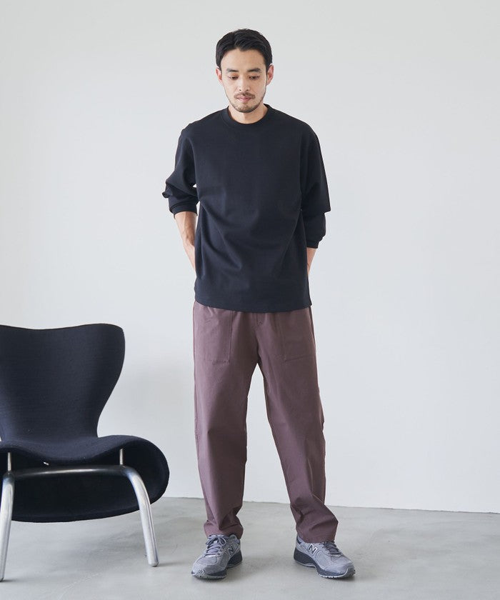 コーエン coen ハイカーテックイージーパンツ (DK.BROWN) DK.BROWN