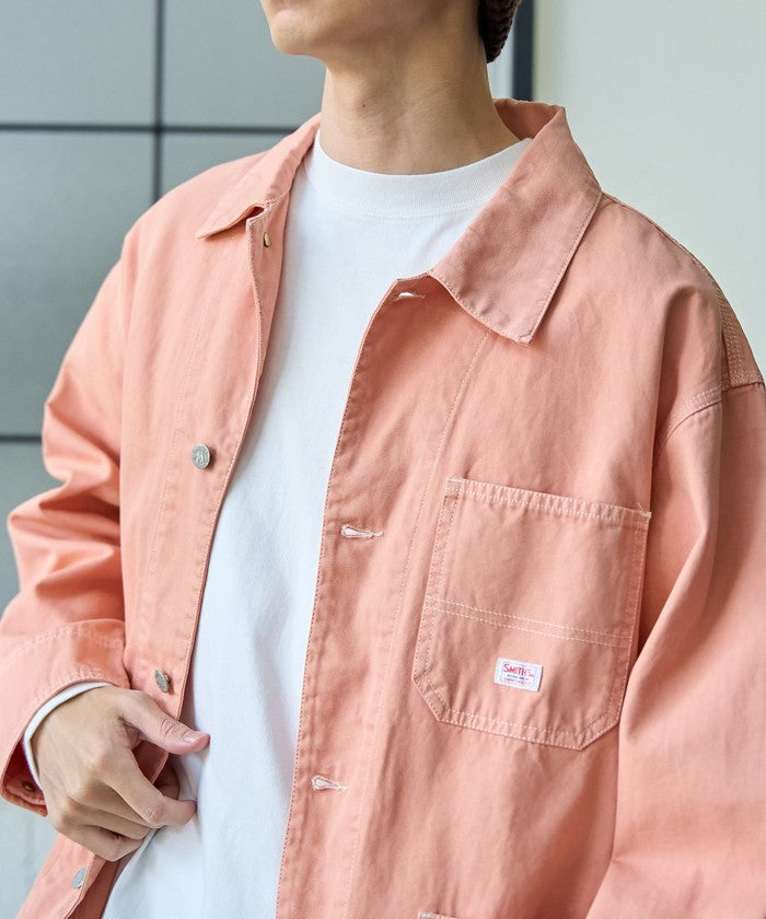 コーエン coen SMITH’S(スミス)別注 ヴィンテージライクジャケット (LT.BLUE) LT.BLUE