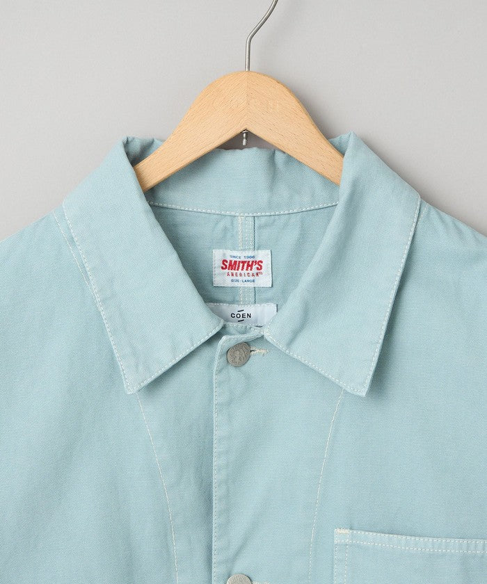 コーエン coen SMITH’S(スミス)別注 ヴィンテージライクジャケット (LT.BLUE) LT.BLUE
