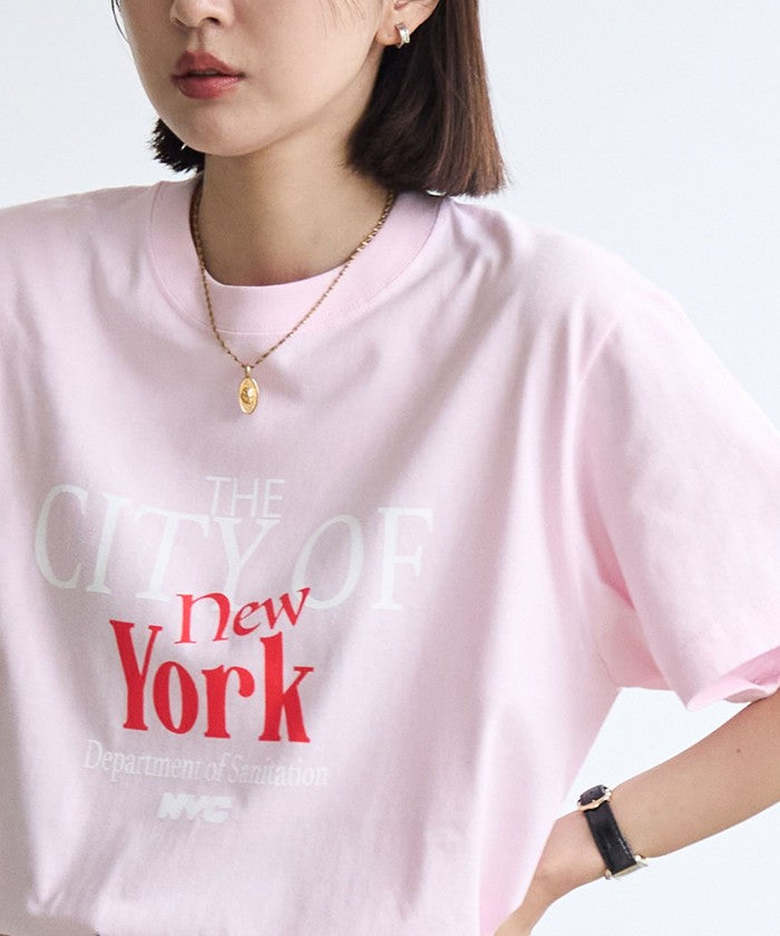ROCK STANLEY別注NYCロゴプリントTシャツ