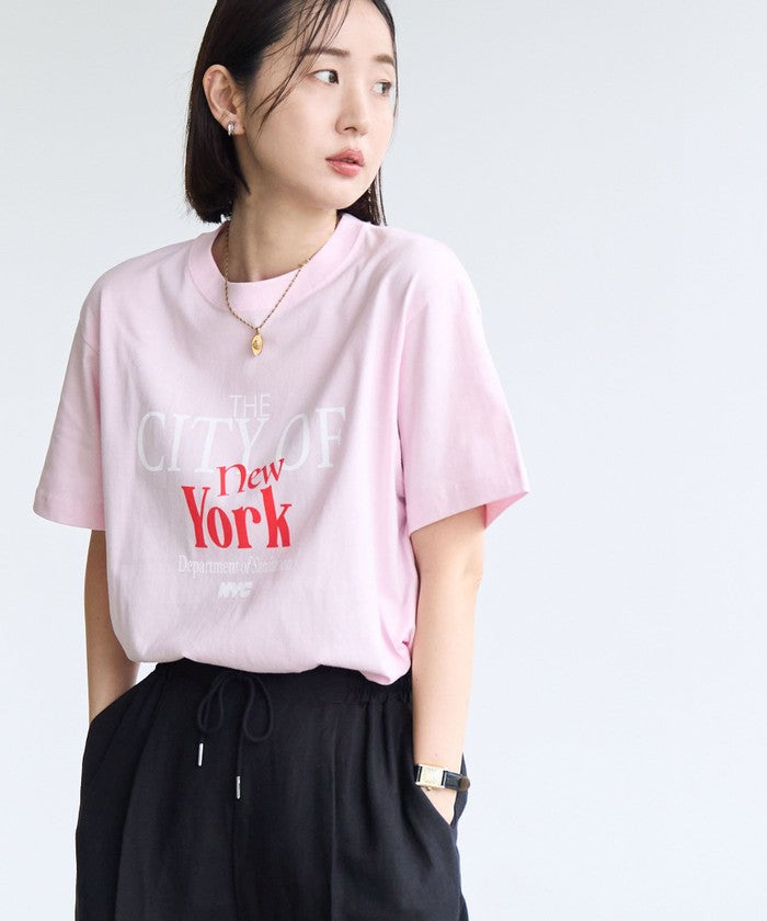 ROCK STANLEY別注NYCロゴプリントTシャツ