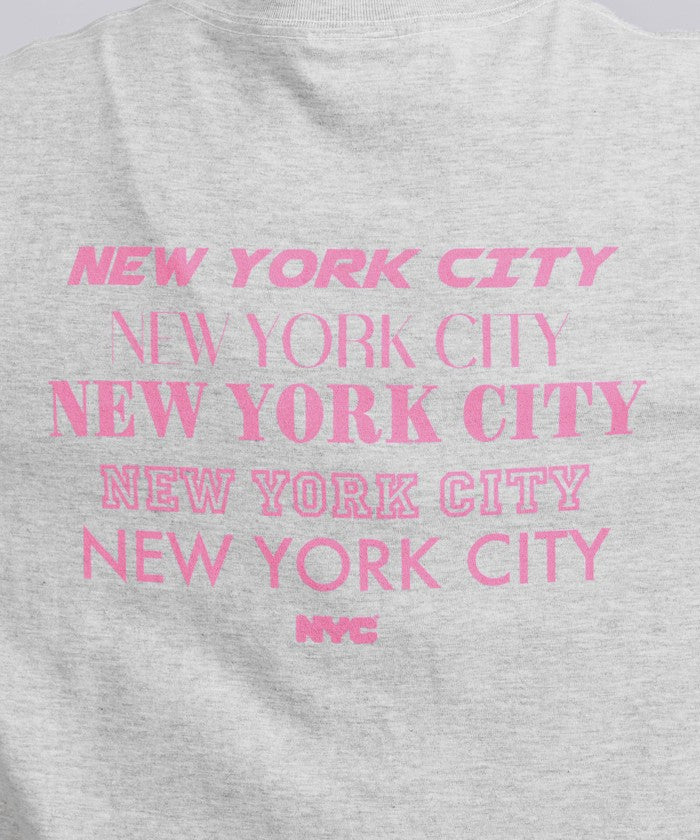 ROCK STANLEY別注NYCロゴプリントロンT