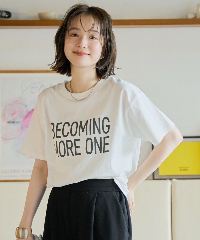 ピグメントロゴアソートコンパクトTシャツ LT.PINK