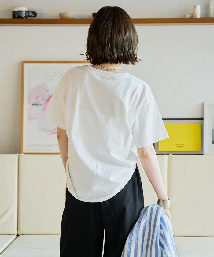 ピグメントロゴアソートコンパクトTシャツ LT.PINK