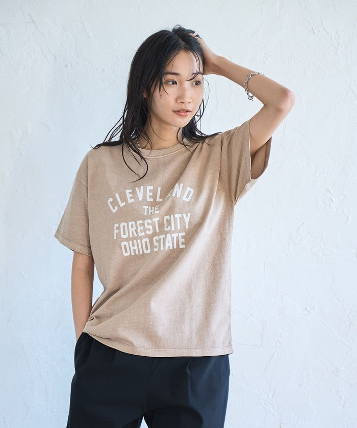 ピグメントロゴアソートコンパクトTシャツ LT.PINK