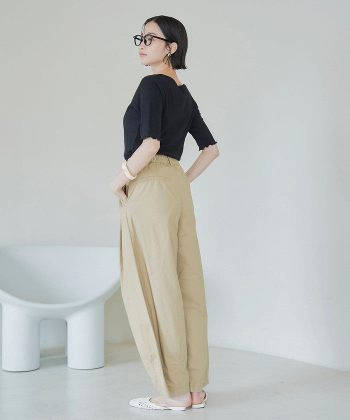 メロークルーリブTシャツ COBALT