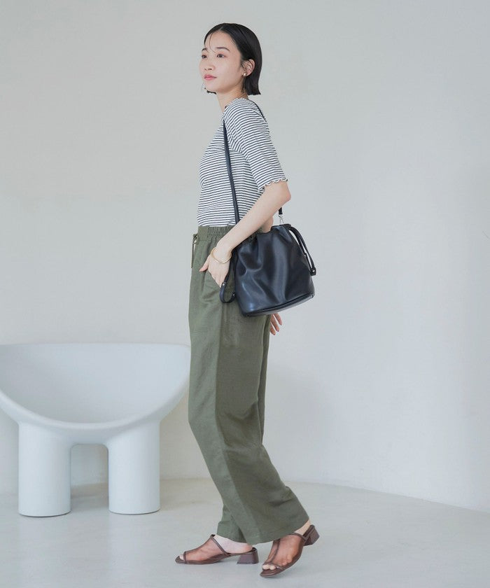 メロークルーリブTシャツ COBALT