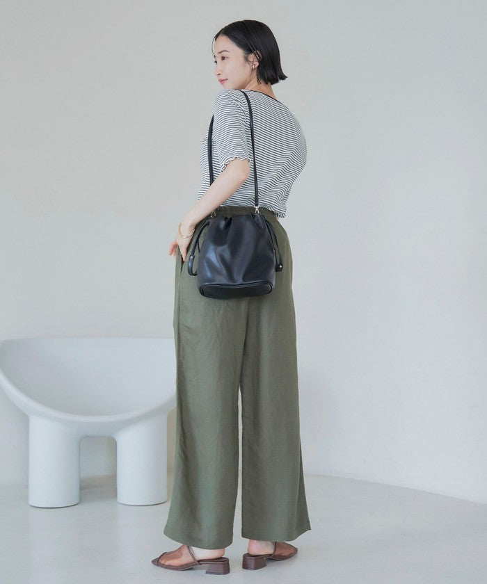 メロークルーリブTシャツ COBALT