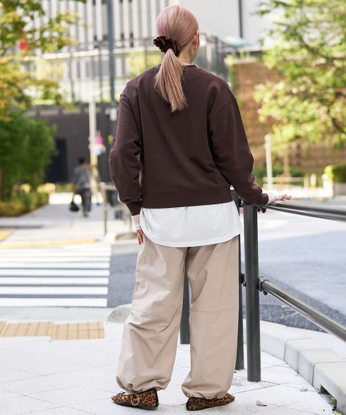 【UVカット / ストレッチ / 吸水速乾】マルチファンクション バルーンパンツ BLACK