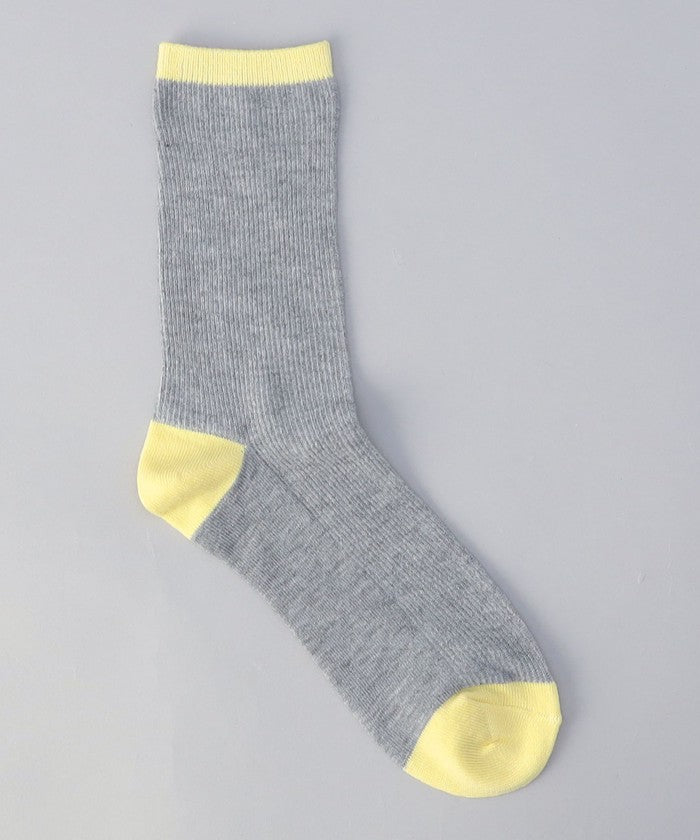 ハイショクラインリブソックス MD.GRAY