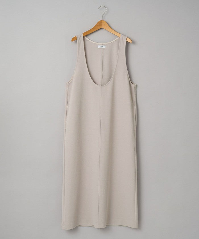 コーエン coen 【UVカット / 防シワ / ストレッチ】カットジョーゼットUネックジャンスカ (BEIGE) BEIGE