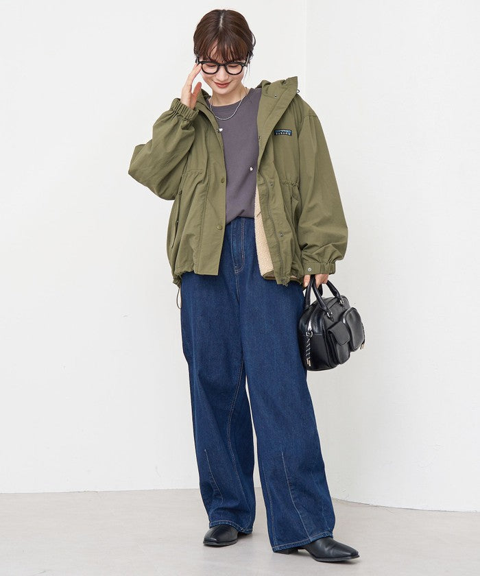 【PARKNIK(パークニック)】 3WAYマウンテンパーカー BLACK