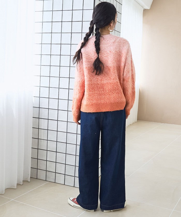 コーエン coen PENNEYS別注 グラデキモウニット (LT.BLUE) LT.BLUE