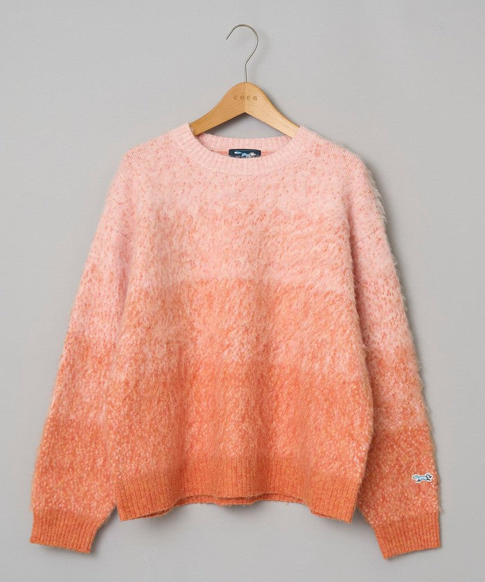 コーエン coen PENNEYS別注 グラデキモウニット (LT.BLUE) LT.BLUE