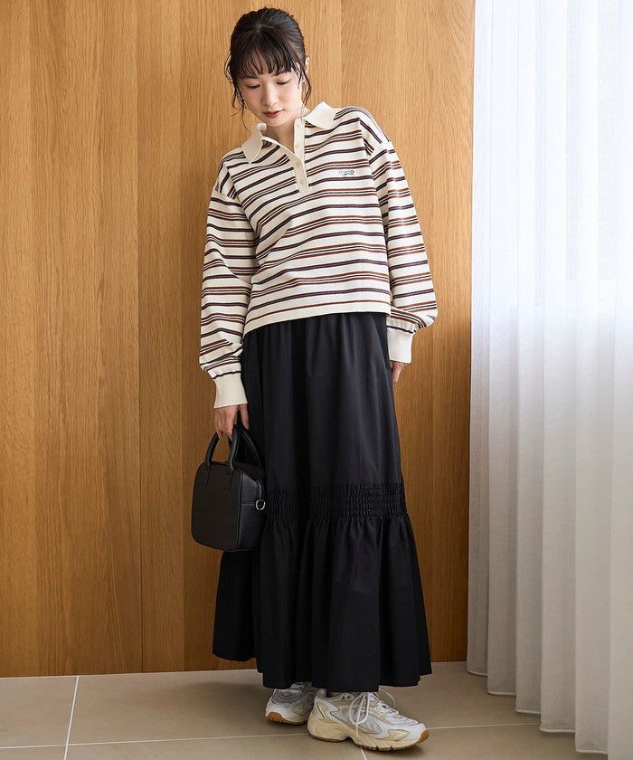 コーエン coen CタイプライターシャーリングティアードSK (BLACK) BLACK