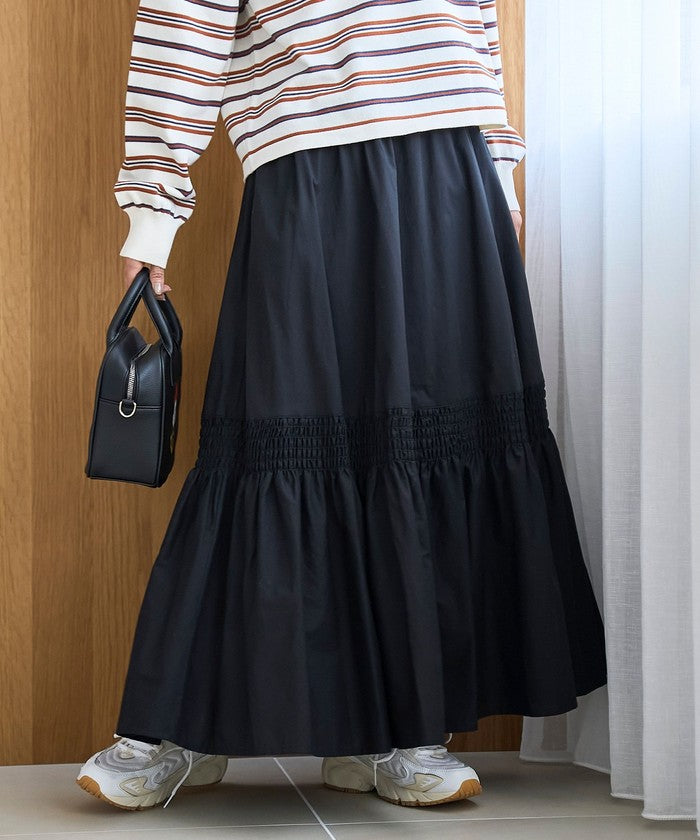 コーエン coen CタイプライターシャーリングティアードSK (BLACK) BLACK