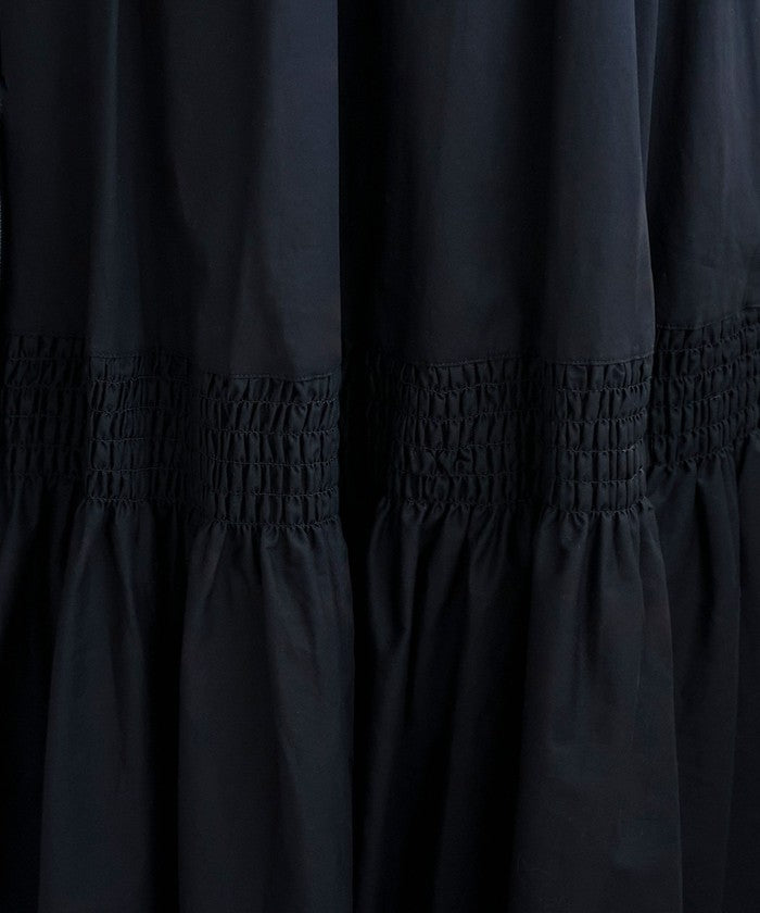 コーエン coen CタイプライターシャーリングティアードSK (BLACK) BLACK