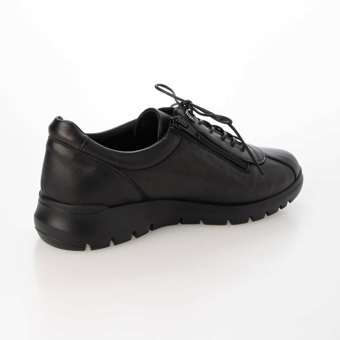 コンポジション ブロウ COMPOSITION Blow 【ゆったり・幅広】レースアップコンフォートシューズ (ブラック) ブラック