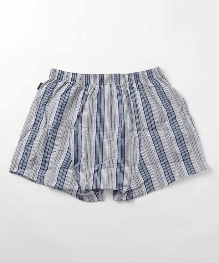 コムサメン COMME CA MEN コムサメン サッカーストライプ柄 トランクス【返品不可商品】