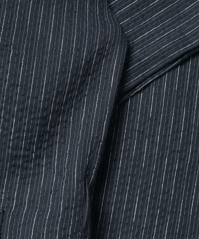 コムサメン COMME CA MEN コムサメン 細ストライプ 甚平