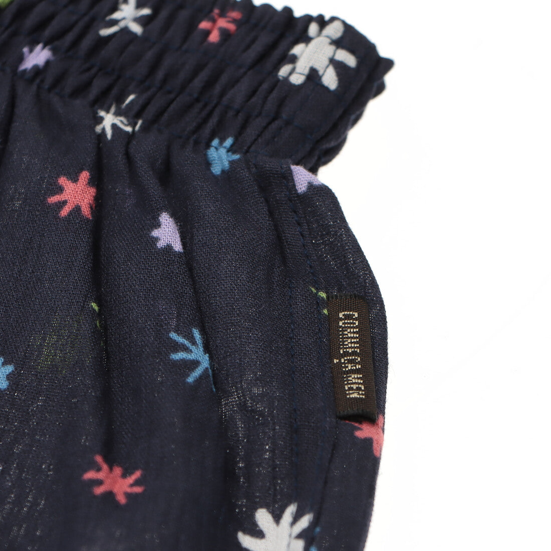 コムサメン COMME CA MEN コムサメン 金平糖柄 高島ちぢみ楊柳トランクス 【返品不可商品】 (30) 30