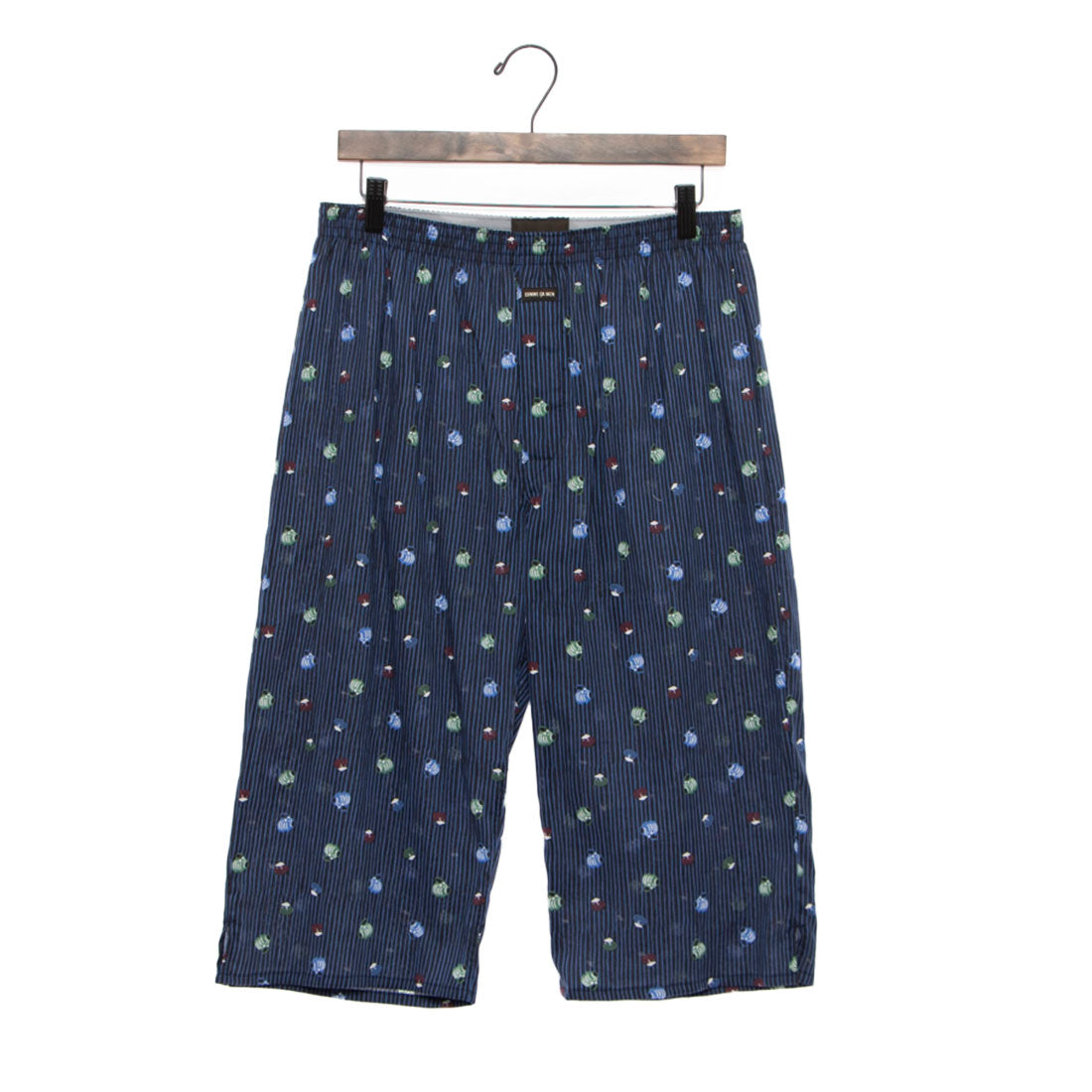 コムサメン COMME CA MEN コムサメン 蚊とり豚線香柄 高島ちぢみ楊柳ステテコ (30) 30