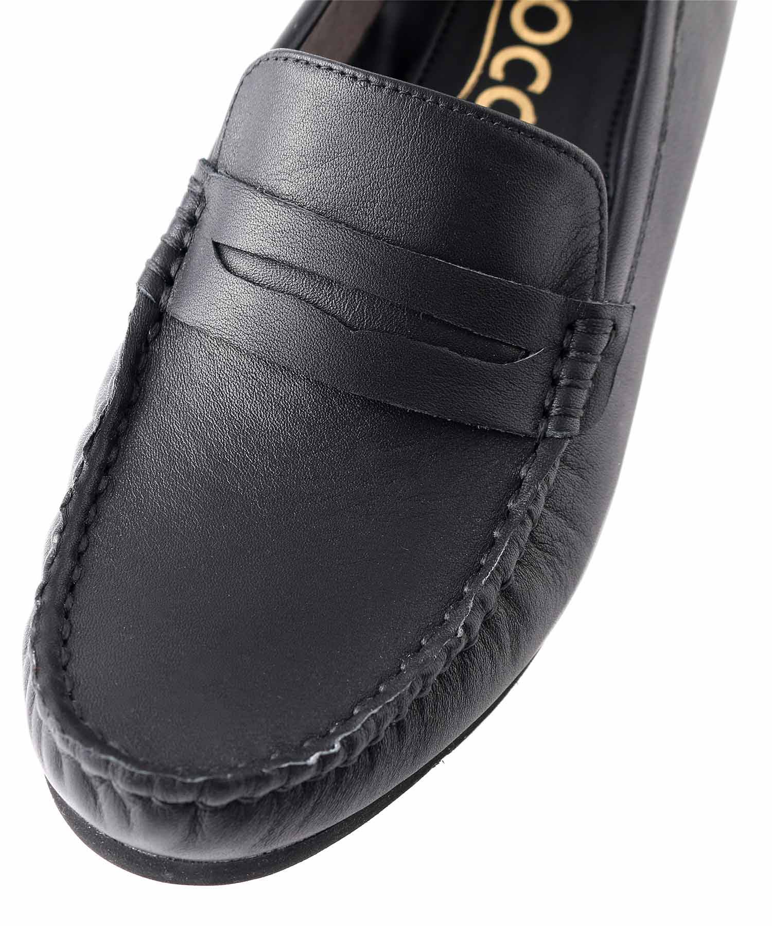 コカ COCA 軽量 柔らか シンプルソフトローファー (BL) BL