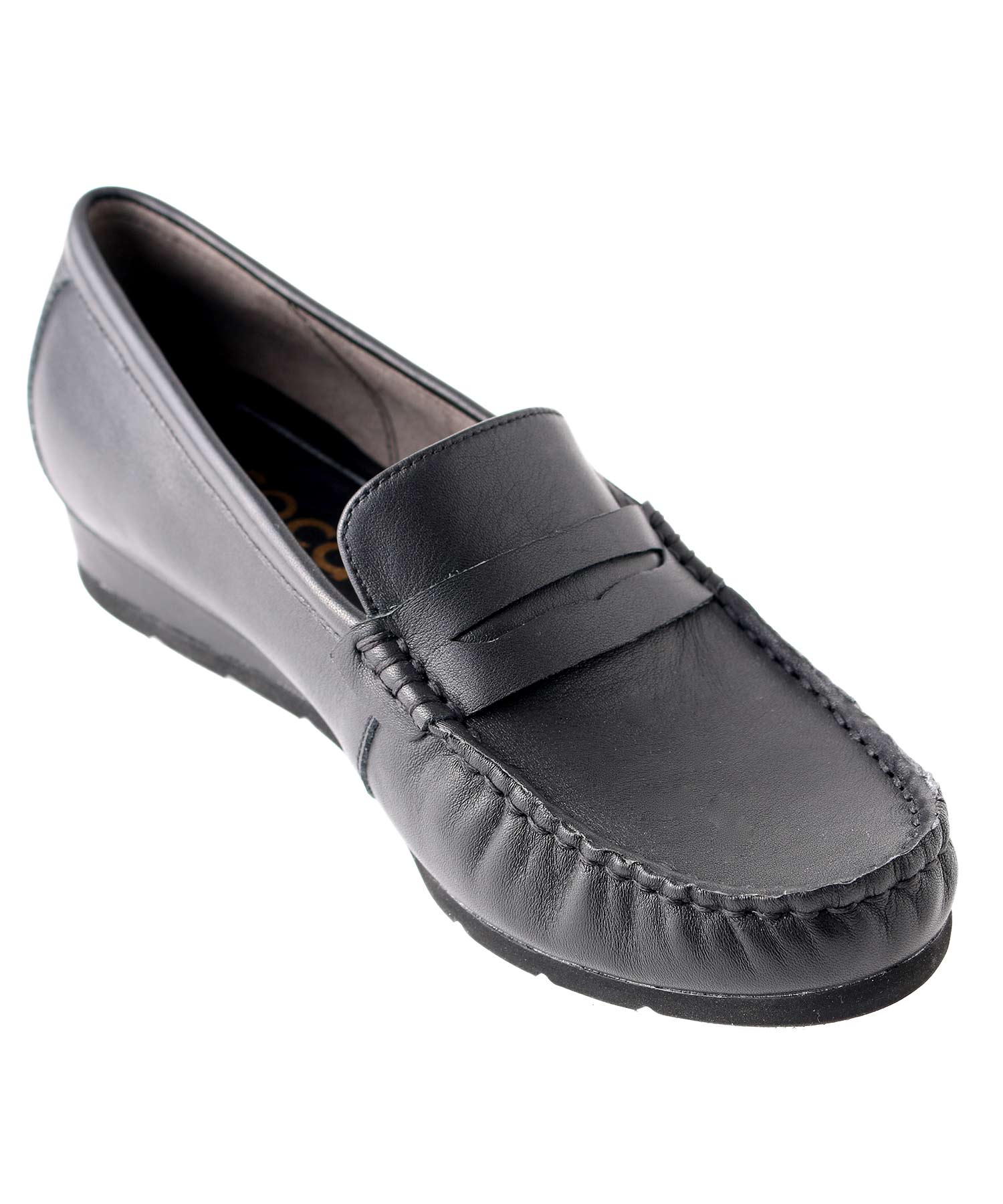 コカ COCA 軽量 柔らか シンプルソフトローファー (BL) BL