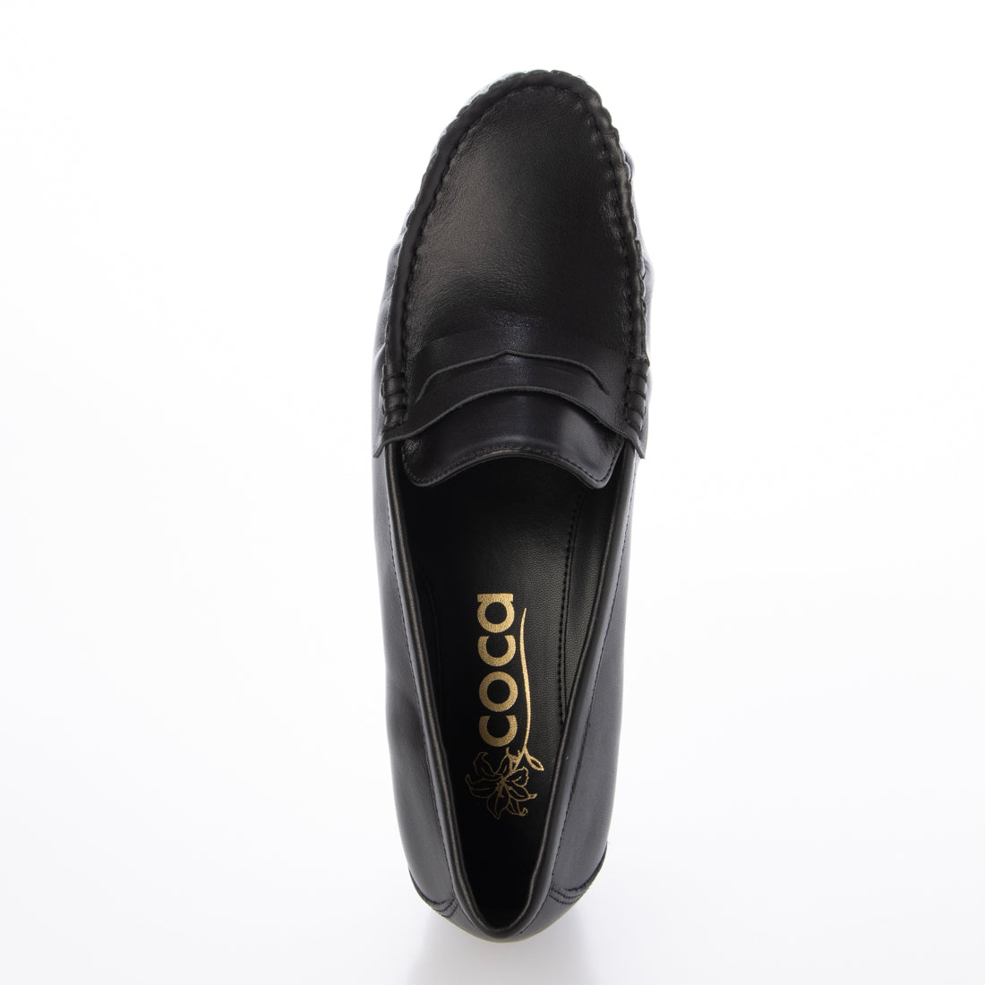 コカ COCA 軽量 柔らか シンプルソフトローファー (BL) BL