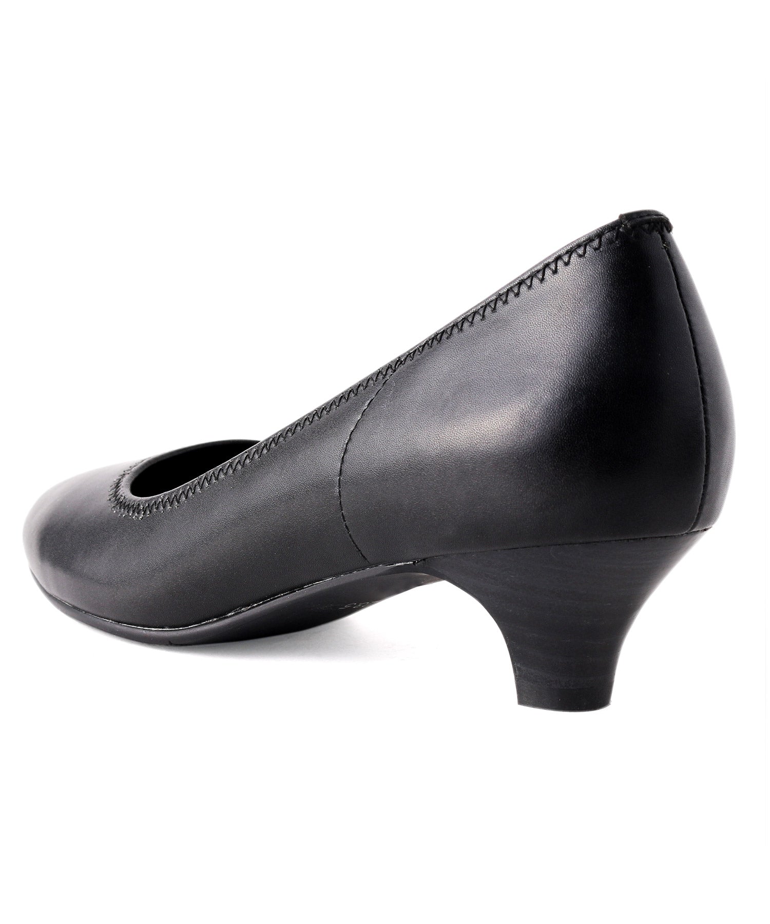 コカ COCA ベーシック美脚ストレッチパンプス (ブラック) ブラック