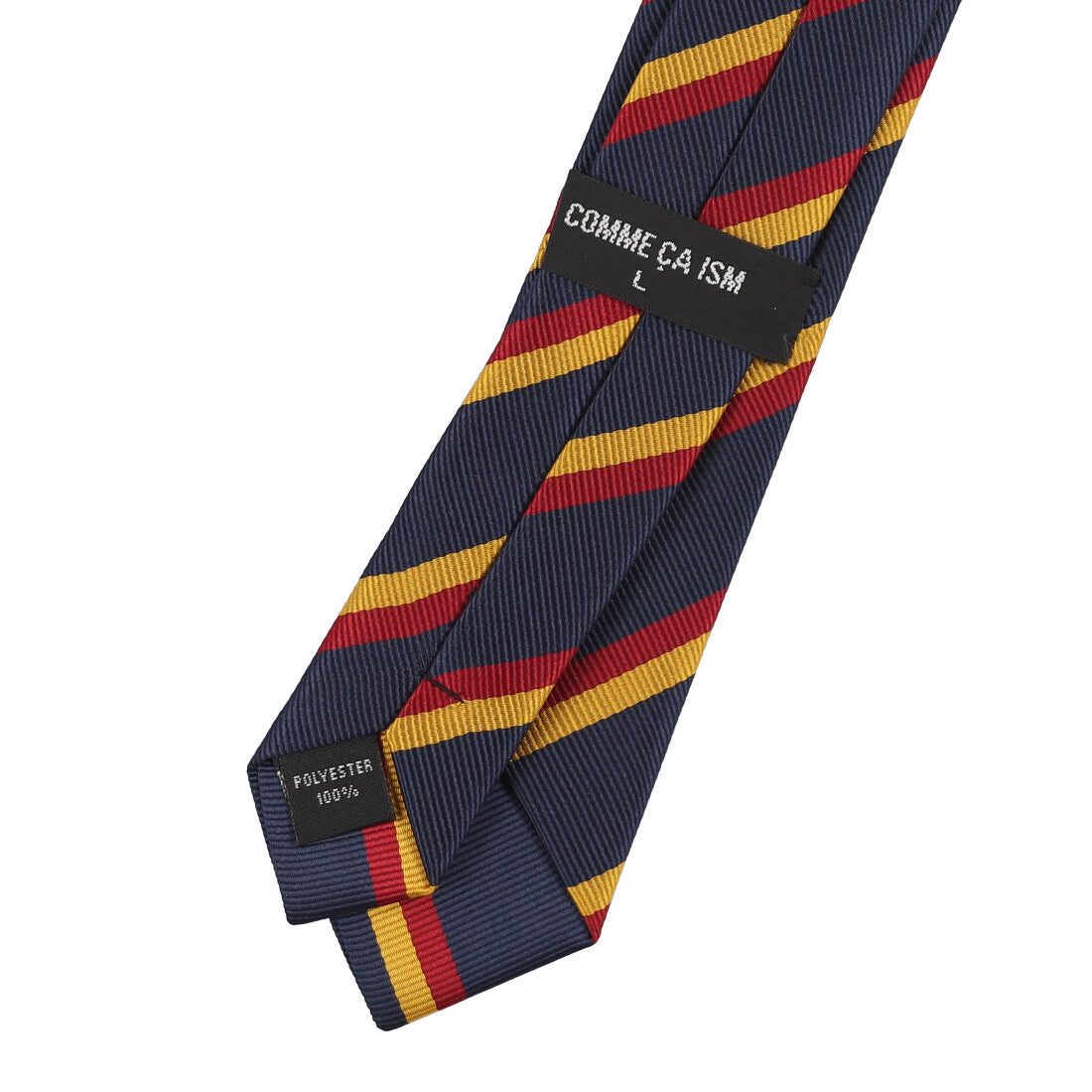 コムサイズム COMME CA ISM レジメンタルストライプ ネクタイ