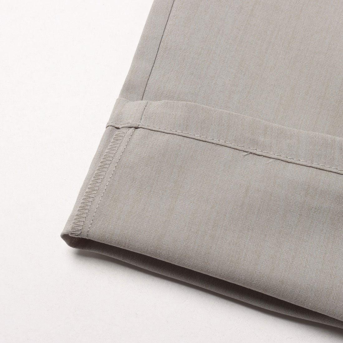 コムサイズム COMME CA ISM 【セットアップ対応】リネンライク ポリエステル テーパードパンツ (ベージュ) ベージュ