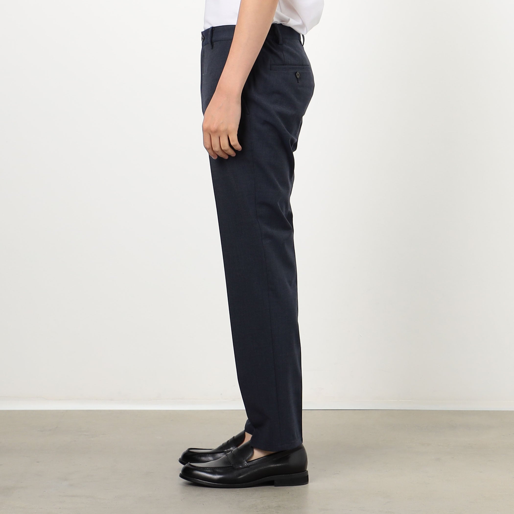 コムサイズム COMME CA ISM 【セットアップ対応】2WAYストレッチ SUPER-TEX パンツ (ブルー) ブルー