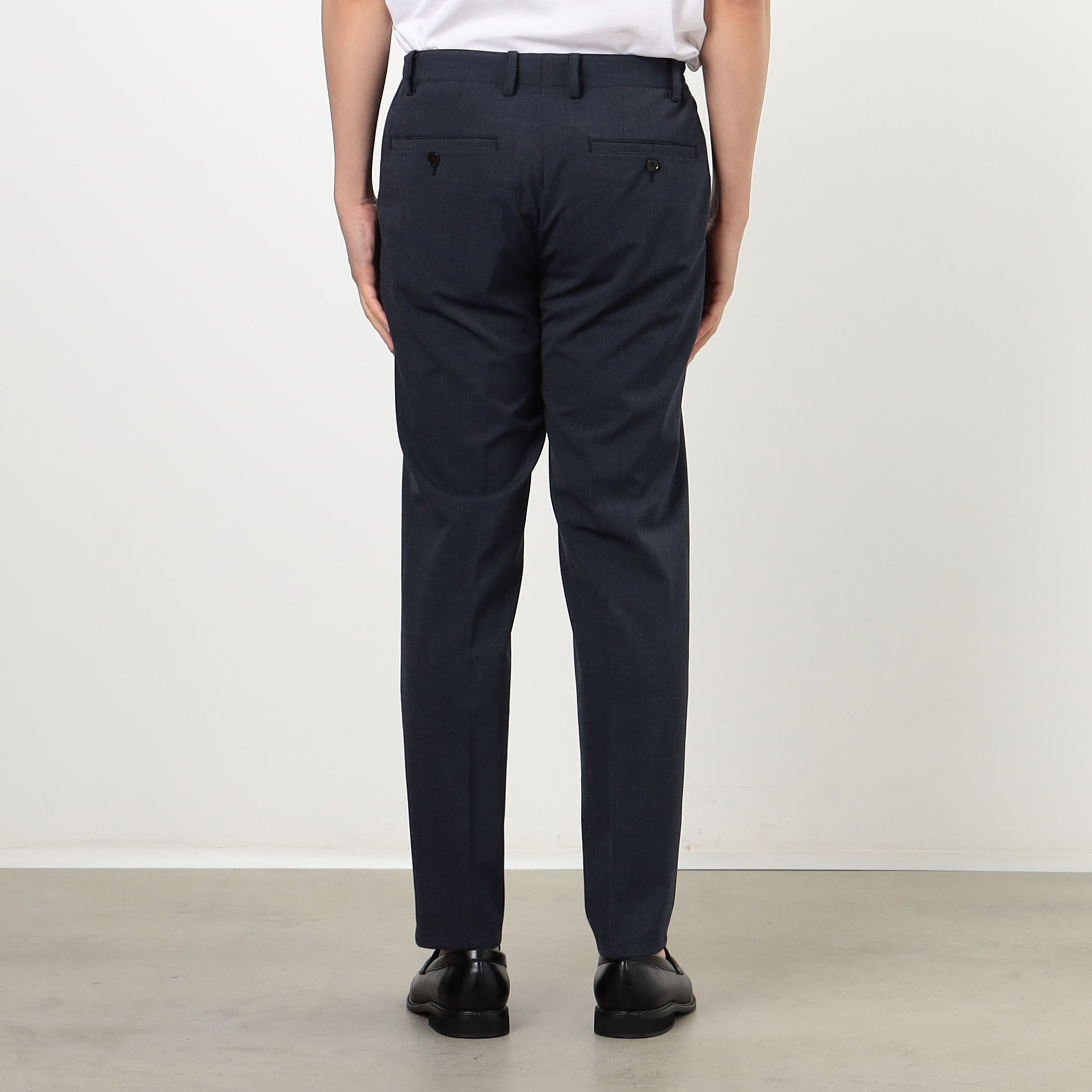 コムサイズム COMME CA ISM 【セットアップ対応】2WAYストレッチ SUPER-TEX パンツ (ブルー) ブルー