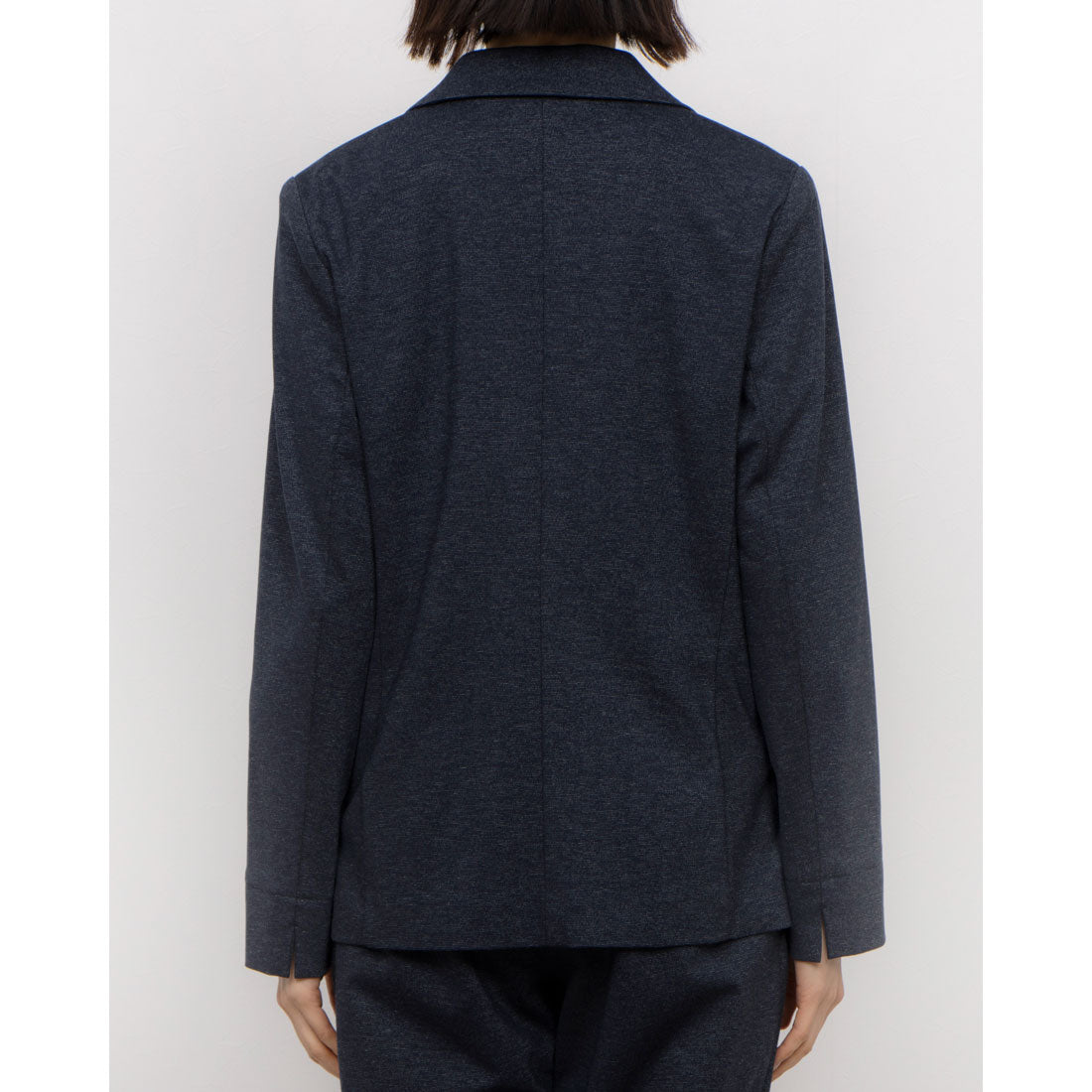 コムサイズム COMME CA ISM 【セットアップ対応】 メランジジャージ テーラードジャケット