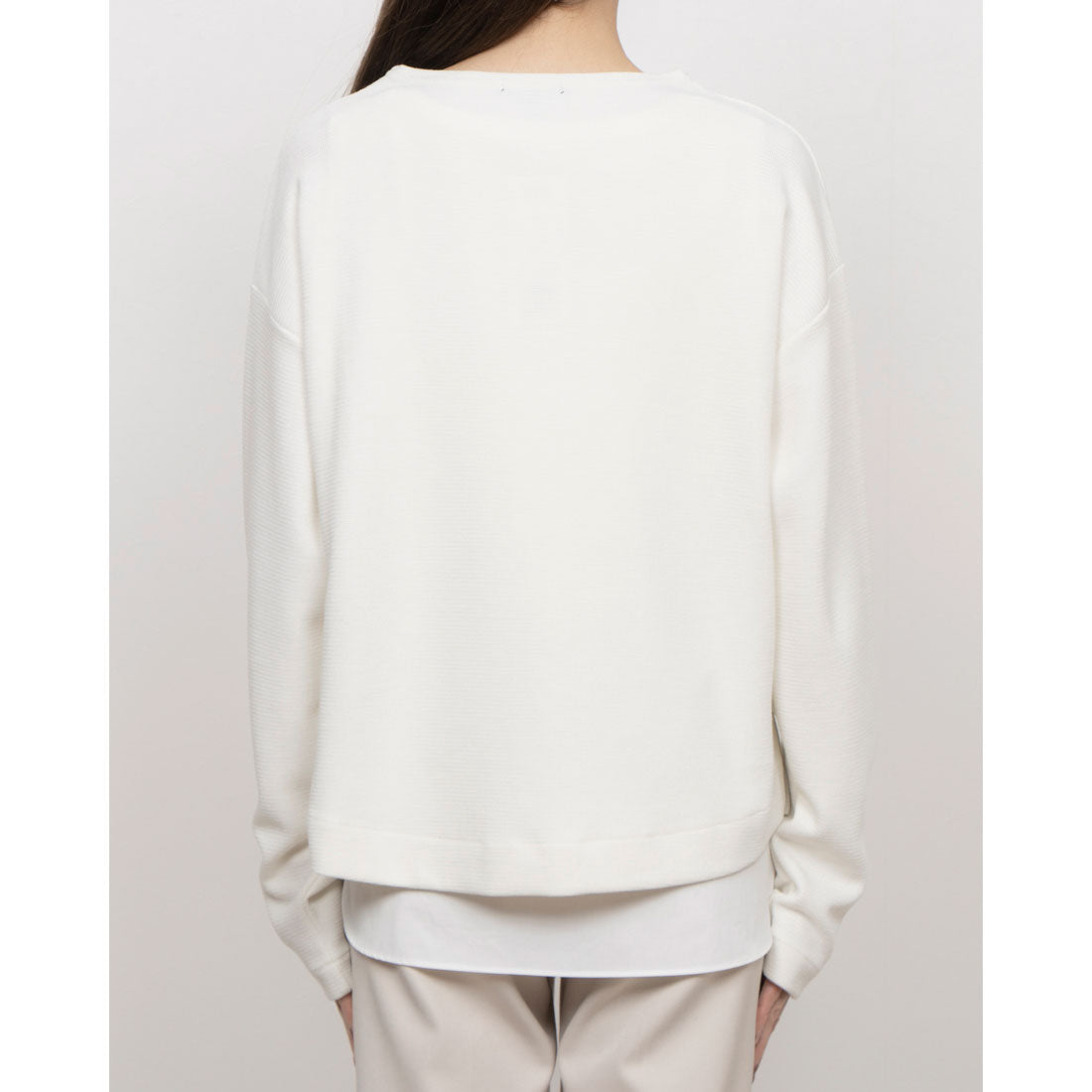 コムサイズム COMME CA ISM 【セットアイテム】ボトルネック+タンクトップ (アイボリー) アイボリー