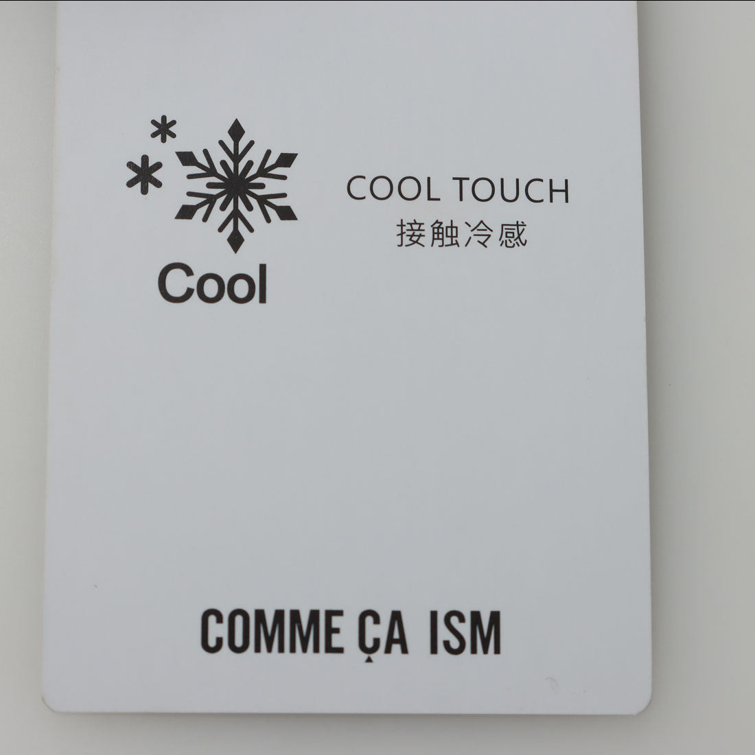 コムサイズム COMME CA ISM 【接触冷感】ツイストタックTシャツ (ブルー) ブルー