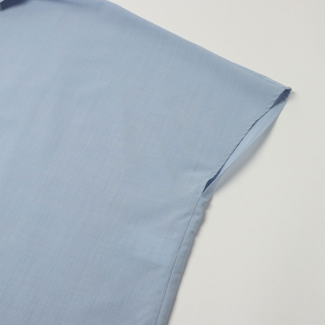 コムサイズム COMME CA ISM オーバーサイズ シャツ (サックス) サックス