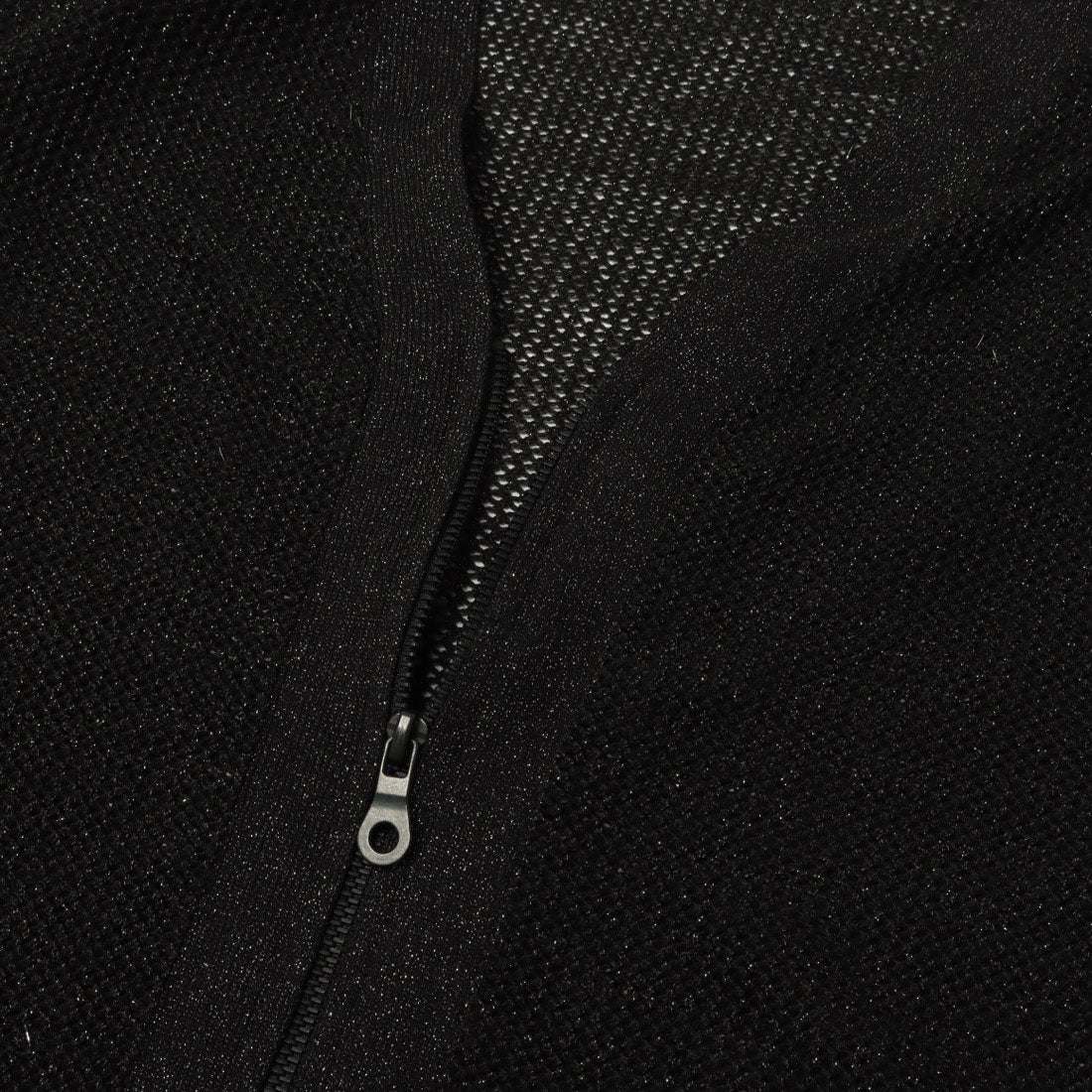 コムサイズム COMME CA ISM 【ウォッシャブル】メッシュラメカーディガン (ブラック) ブラック