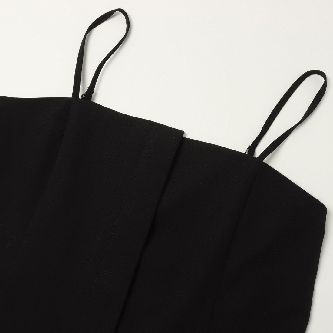 コムサイズム COMME CA ISM キャミソールビスチェ (チャコール) チャコール