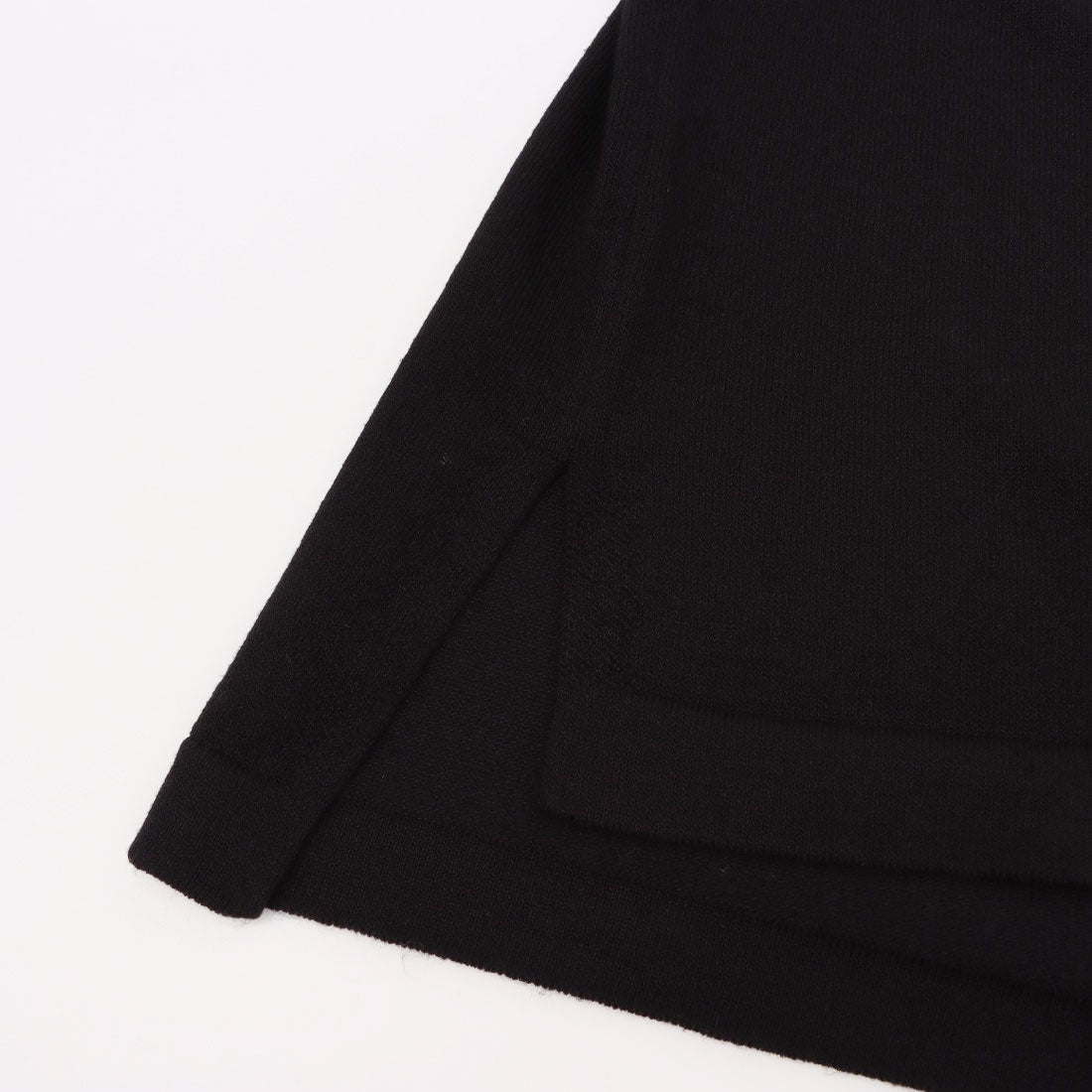 コムサイズム COMME CA ISM シアー切り替え7分袖ニット / セットアップ対応 (ネイビー) ネイビー