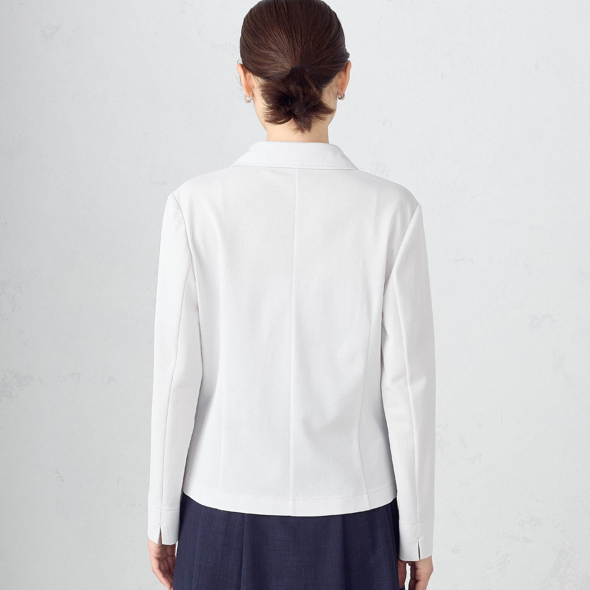 コムサイズム COMME CA ISM 鹿の子 テーラードジャケット