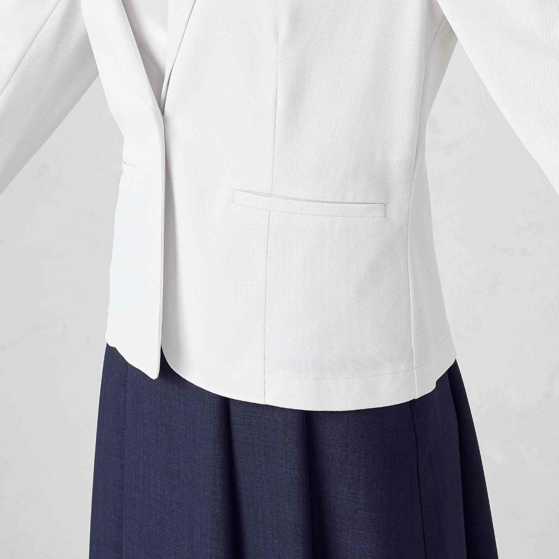 コムサイズム COMME CA ISM 鹿の子 テーラードジャケット