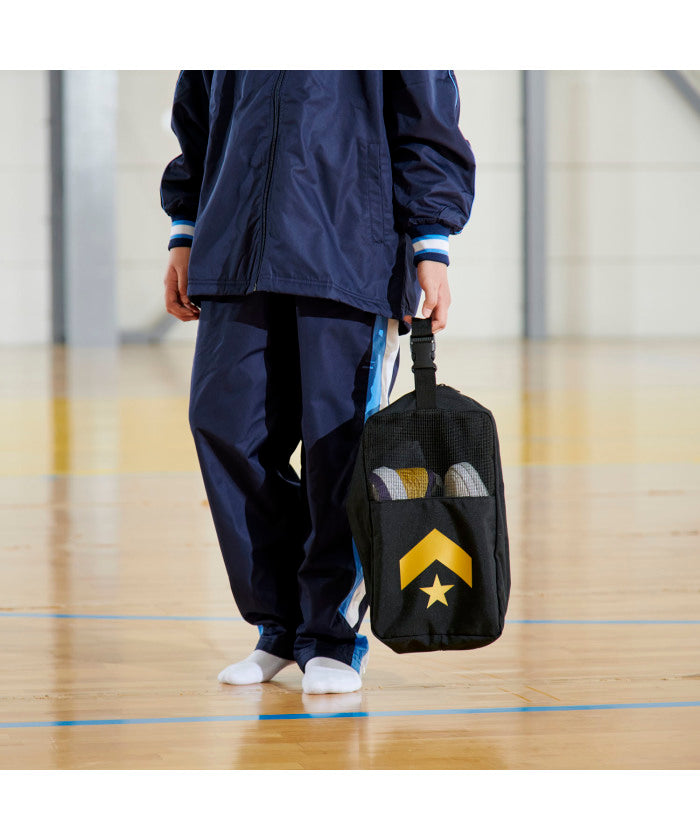 コンバース CONVERSE コンバース CONVERSE ハーフメッシュシューズケース C2554097 (1943 ブラック×ホワイト) 1943 ブラック×ホワイト