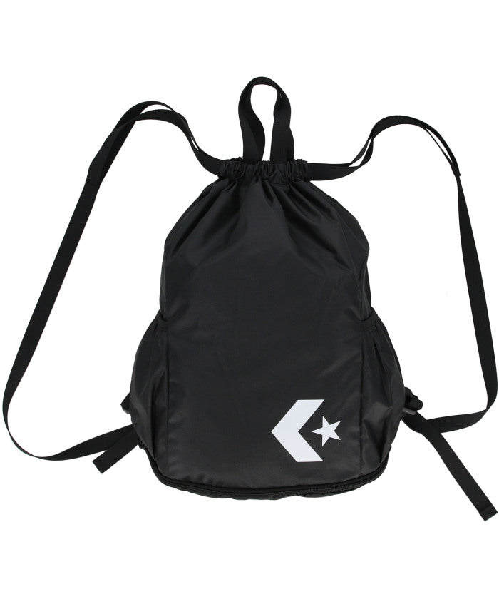 コンバース CONVERSE コンバース CONVERSE 2 ルームナップサック C2557023 (1943 ブラック×エメラルド) 1943 ブラック×エメラルド