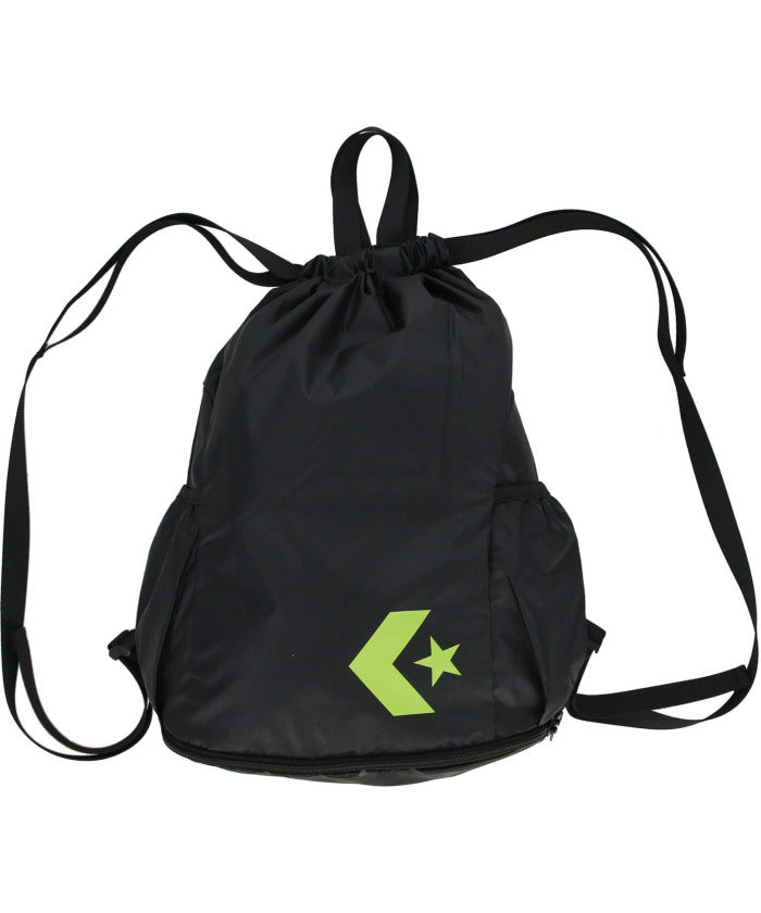 コンバース CONVERSE コンバース CONVERSE 2 ルームナップサック C2557023 (1943 ブラック×エメラルド) 1943 ブラック×エメラルド