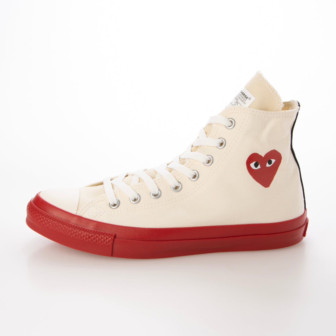 コンバース CONVERSE PLAY CONVERSE CHUCK TAYLOR WHITE プレイ コム デ ギャルソン×コンバース (WHITE) WHITE