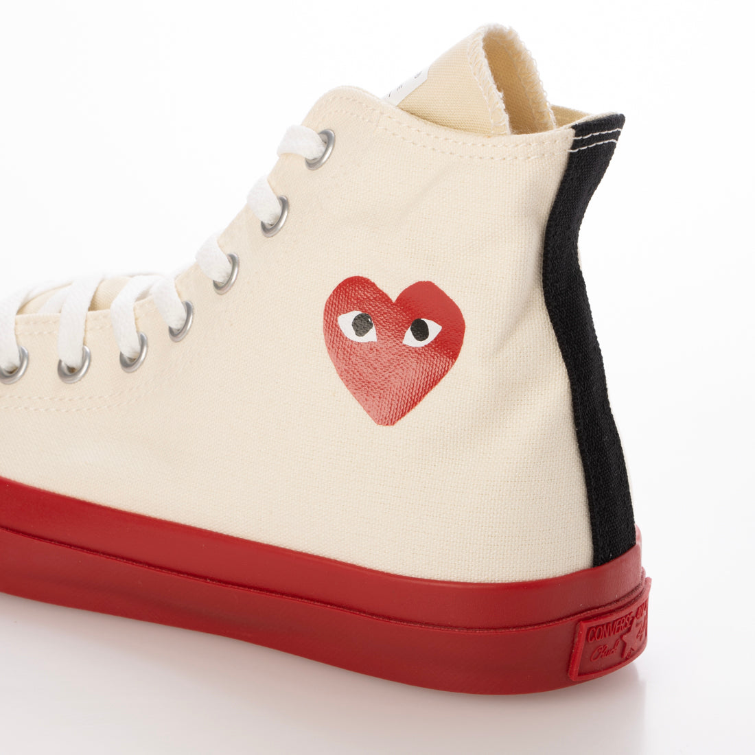 コンバース CONVERSE PLAY CONVERSE CHUCK TAYLOR WHITE プレイ コム デ ギャルソン×コンバース (WHITE) WHITE